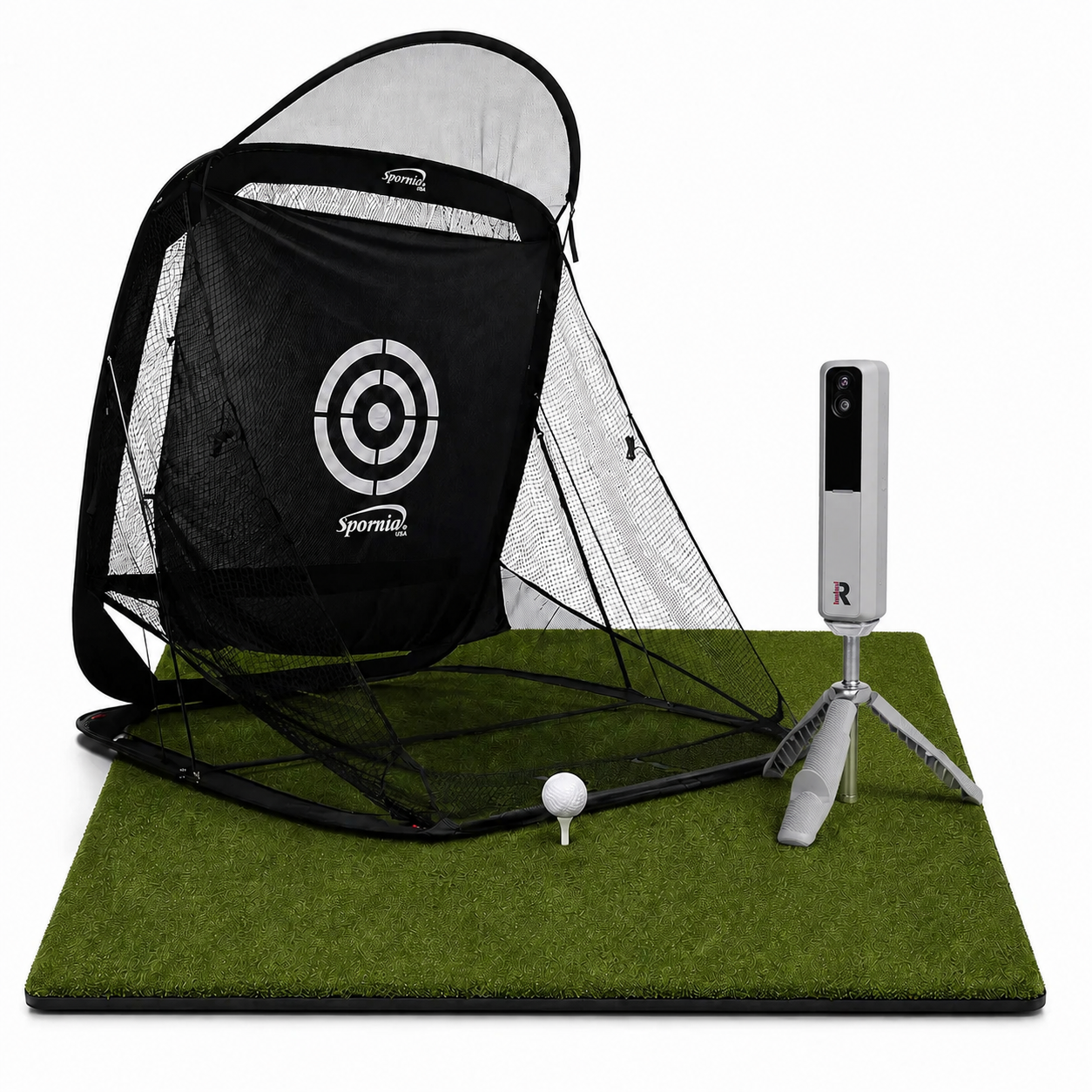 Spornia SPG-7 Golf Practice Net Rapsodo MLM2 Pro Bundle